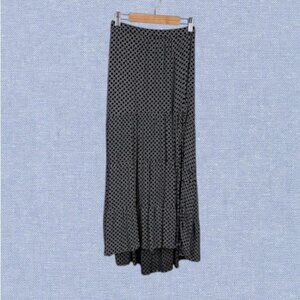 Abercrombie & Fitch Pattern Maxi Tiered Skirt Size XSP